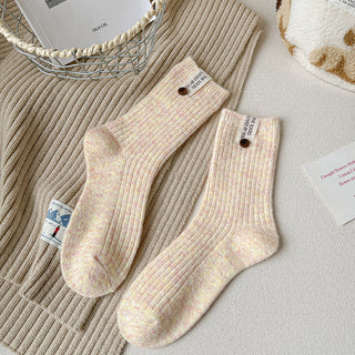 Chaussettes chaudes en laine naturelle