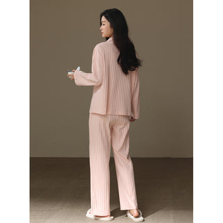 Ensemble pyjama Ella™ à manches longues et pantalon rose