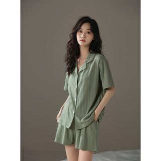 Perla™ Pj's Short-Sleeve Green