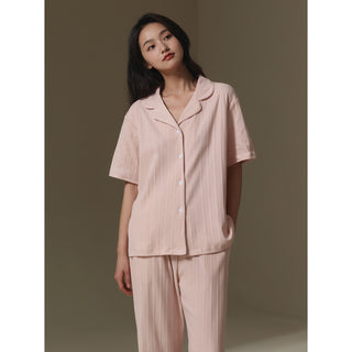 Ensemble pyjama à manches courtes et pantalon Perla™ rose