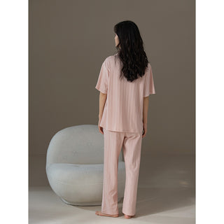 Ensemble pyjama à manches courtes et pantalon Perla™ rose