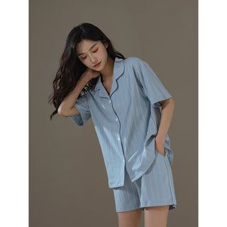 Perla™ Pj's Short-Sleeve Blue