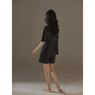 Perla™ Pj's Short-Sleeve Black