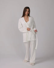 Isla™ White Loungewear Set - Cozy & Stylish Comfort for Every Season