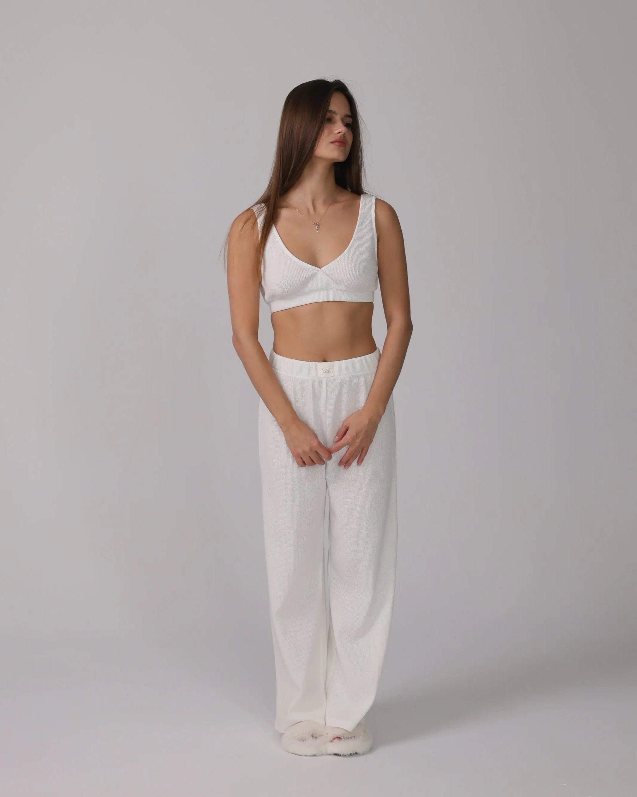 Isla™ White Loungewear Set - Cozy & Stylish Comfort for Every Season